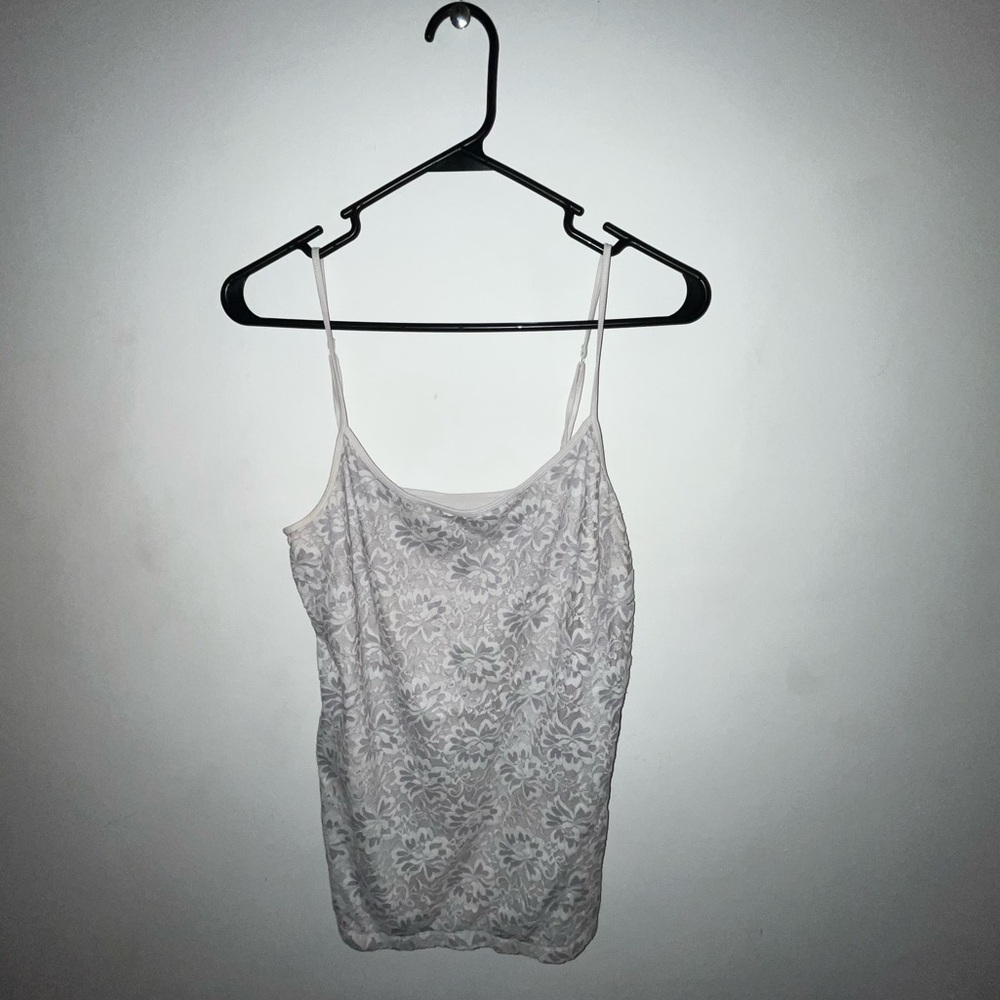 Lace tank top